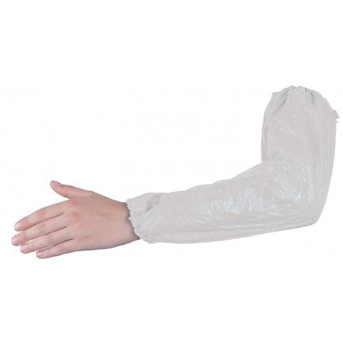 Rukávnik SKIN, biely, 100 ks/balenie