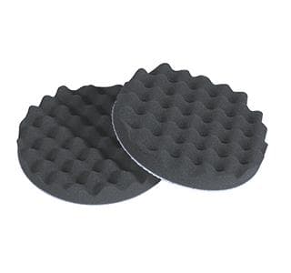 HB BODY leštiaci kotúč čierny perforovaný jemný 150mm x 25mm 1
