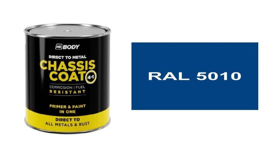 HB BODY 410 chassis coat RAL 5010 750ml 1