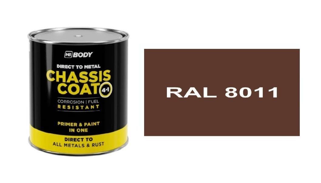 HB BODY 410 chassis coat RAL 8011 750ml 1