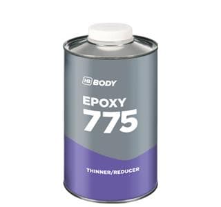 HB BODY 775 Epoxidové riedilo transparentné 1l
