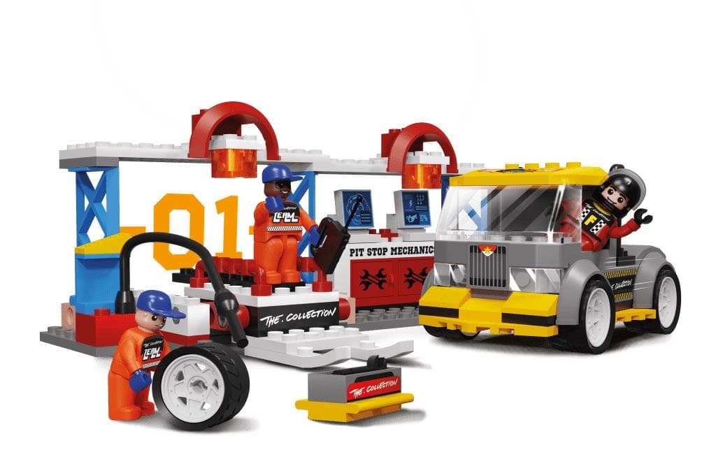 BLOCKI - The Collection - Racing Car Service - Pit Stop 1