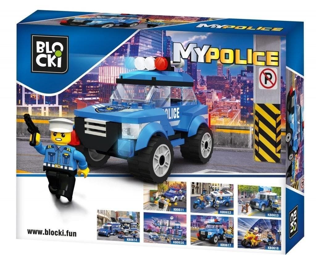 BLOCKI - MyPolice Patrol police car