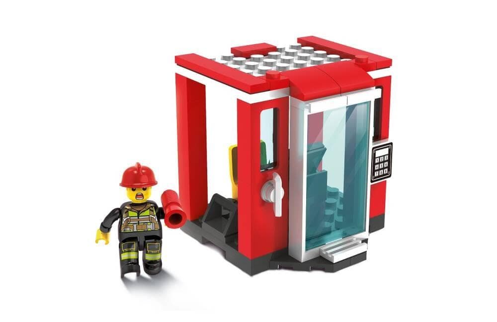 BLOCKI - MyFireBrigade 2 in 1 59 Elements 1