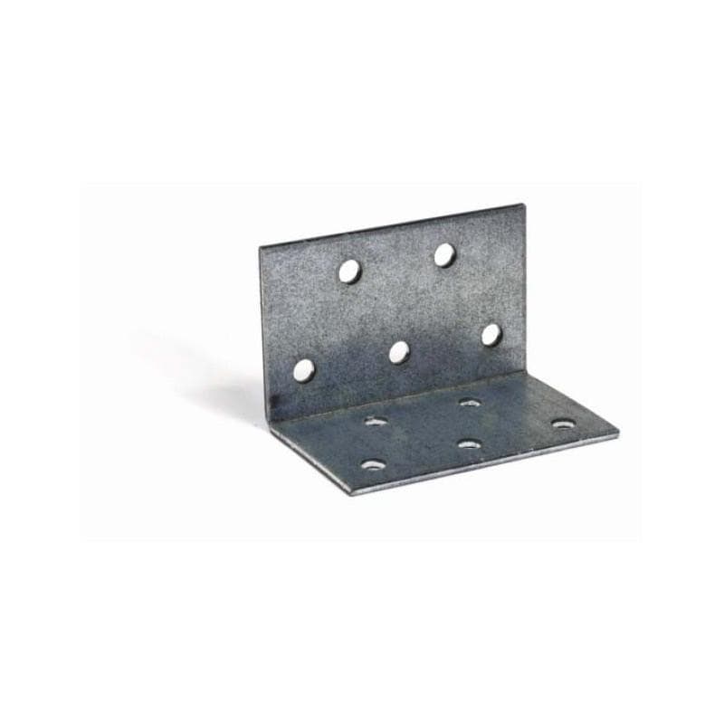 Perforovaný uholník - platňový 40x40x20mm, hrúbka: 2,0mm 50 - KP1 1