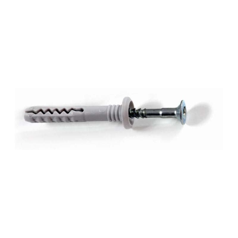 Natĺkacia hmoždinka pre rýchlu montáž s golierom hmoždinka: Ø6x40mm roz. skrutky: Ø3,8x44mm - KSMK06040100