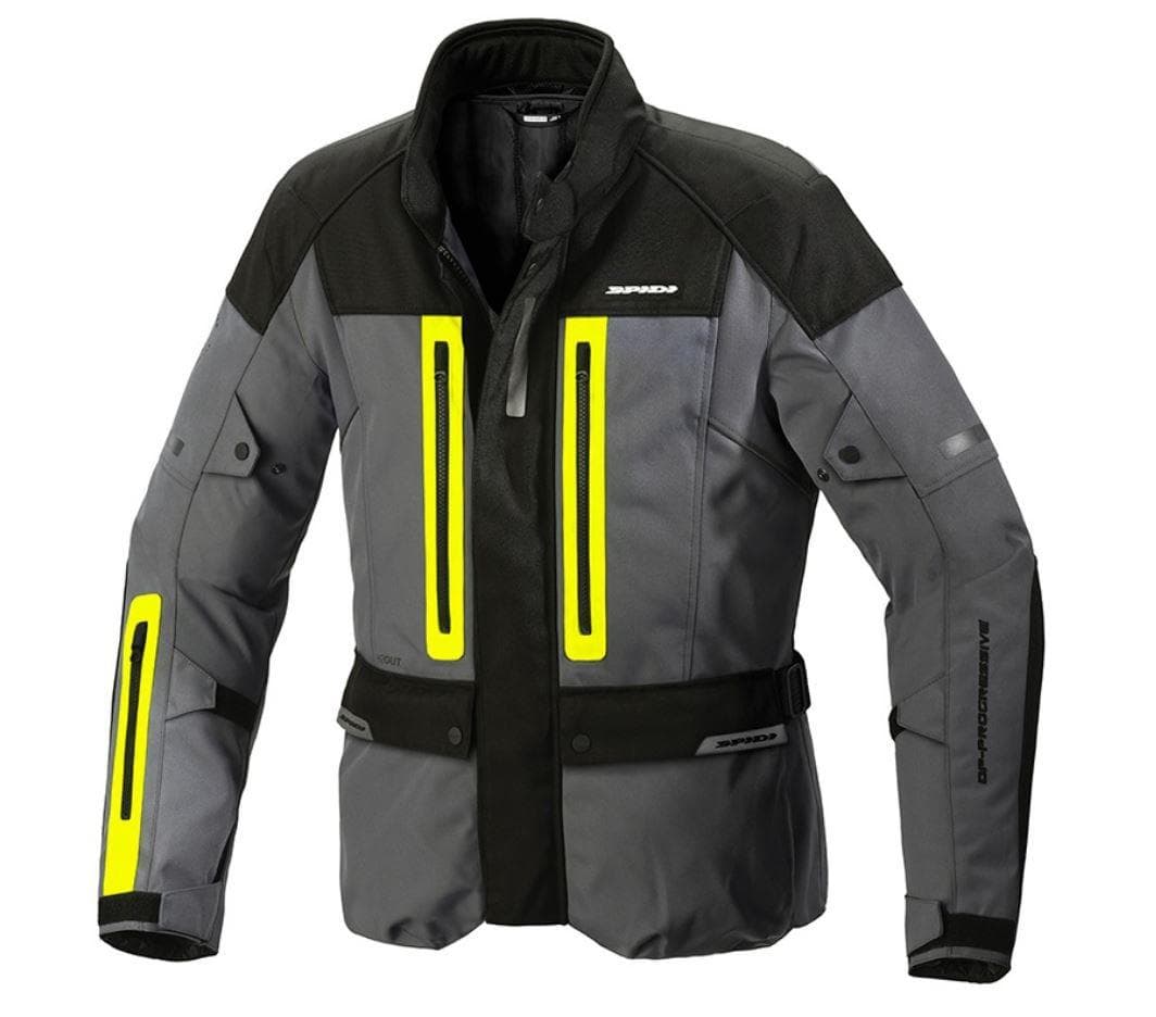 Bunda TRAVELER 3 (čierna/sivá/žltá fluo, veľ. L) 1