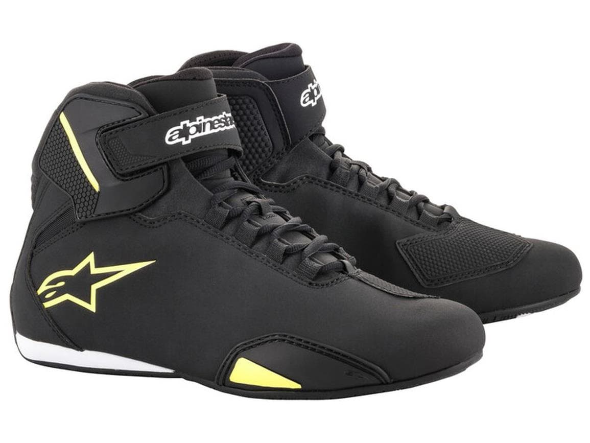 Topánky SEKTOR (čierne/žltá fluo, veľ. 43,5) 1