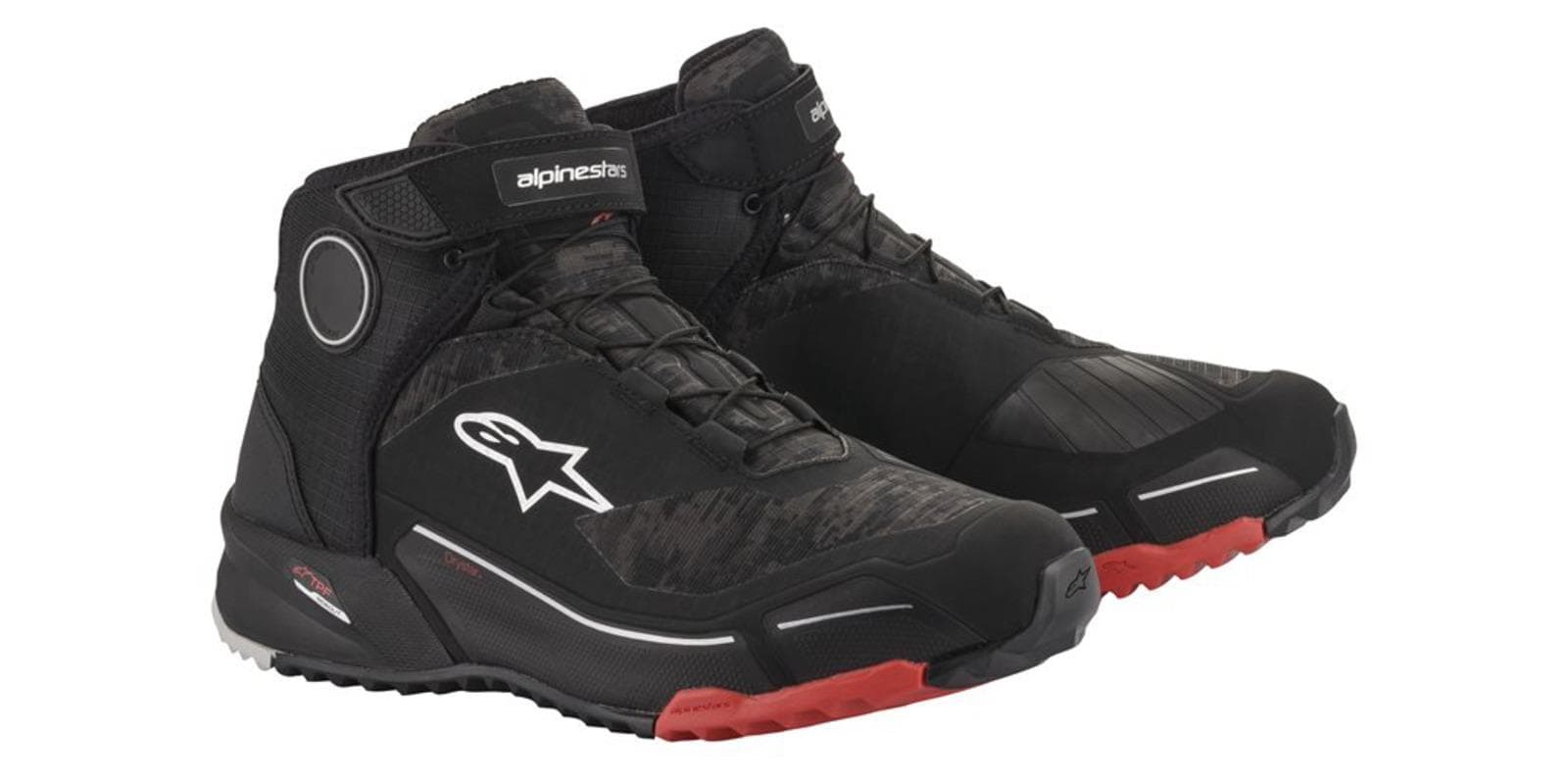 Topánky CR-X DRYSTAR (čierna maskáčová/červená, veľ. 43) 1