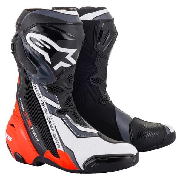 Topánky SUPERTECH R (čierna/červená fluo/biela/sivá, veľ. 43) 1
