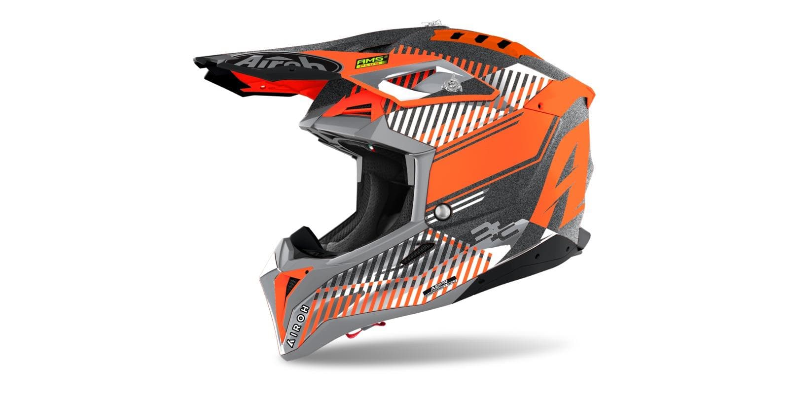 Prilba AVIATOR 3.0 Wave (oranžová/chrom, veľ. M) 1