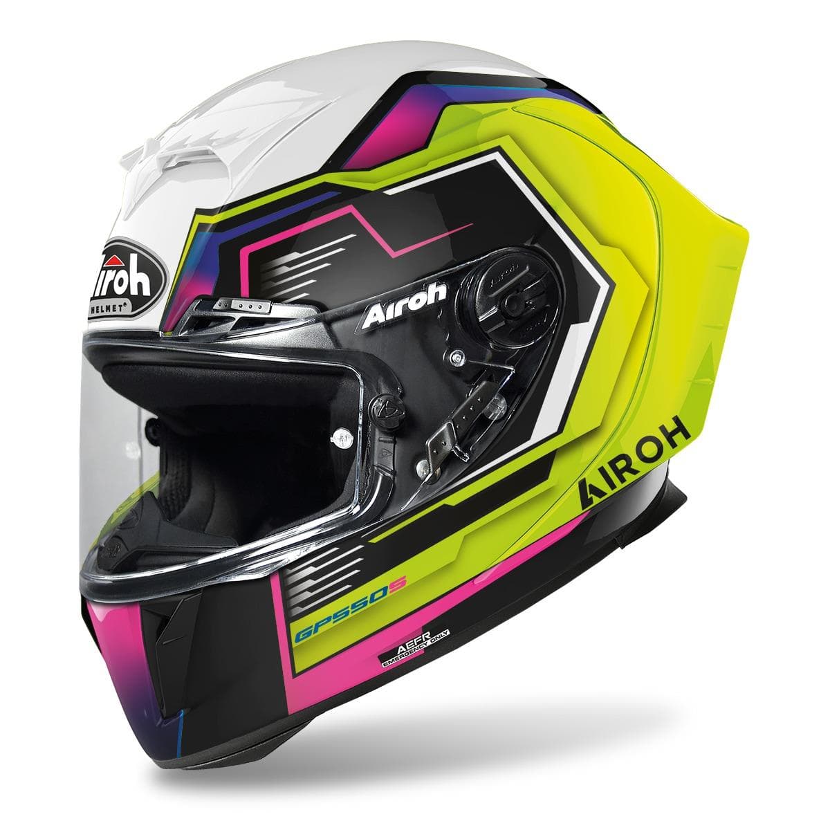 Prilba GP 550 S Rush (lesklá multicolor, veľ. M) 1