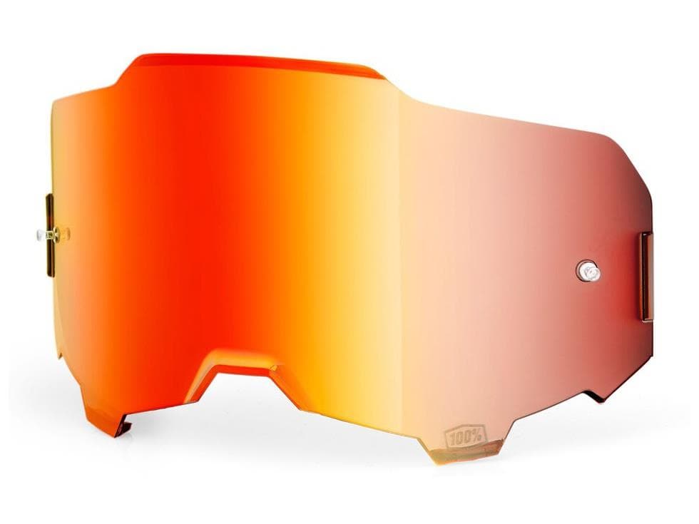 Plexi ARMEGA (červené chróm, Anti-fog) 1