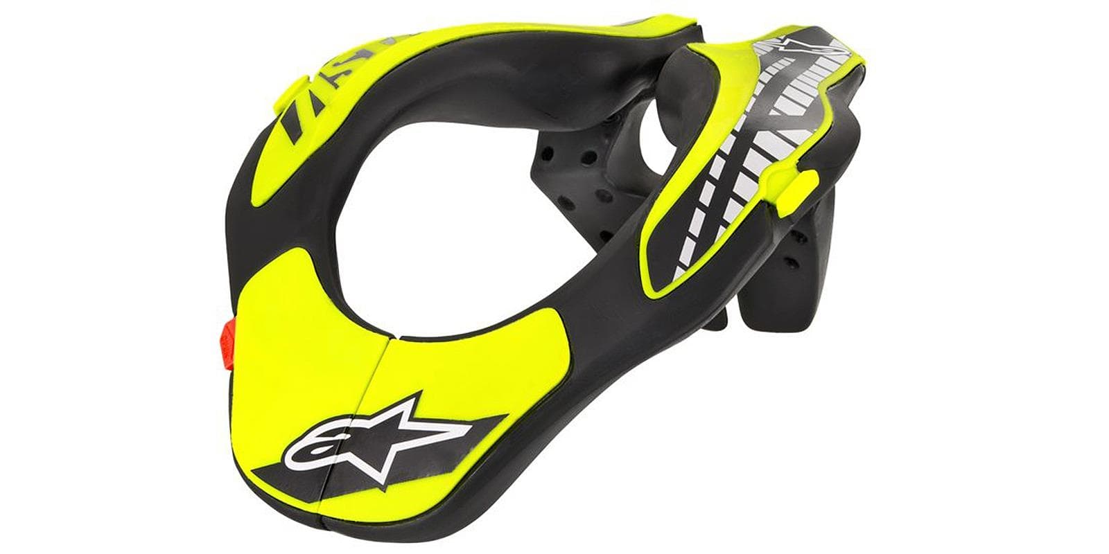 Krčný chránič NECK SUPPORT, detský (žltý fluo/čierny, veľ. UNI) 1
