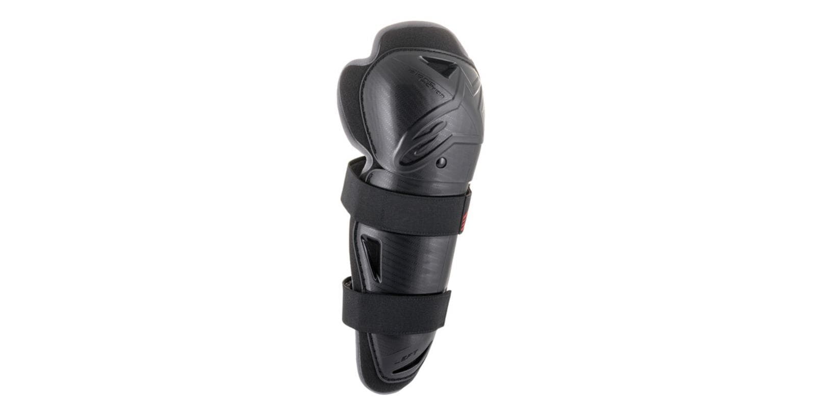 Chrániče kolien BIONIC ACTION, detské (čierna/červená, pár) 1