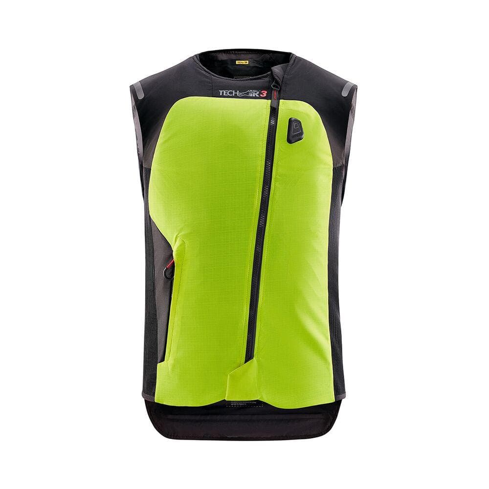 Airbagová vesta TECH-AIR®3 system (žltá fluo/čierna, veľ. 2XL)