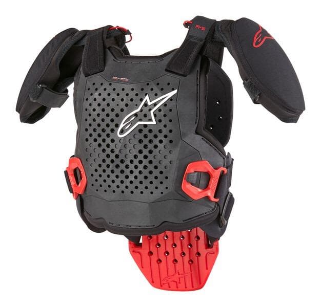 Chránič tela A-5 S 2, detský (čierny/červený, size L/XL) 1
