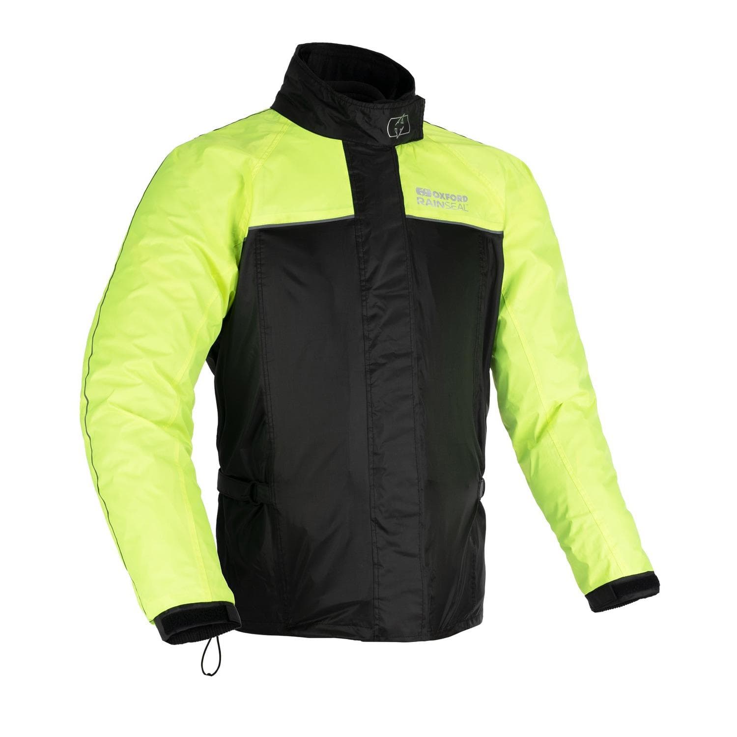 Bunda RAIN SEAL (čierna/žltá fluo, veľ. M) 1