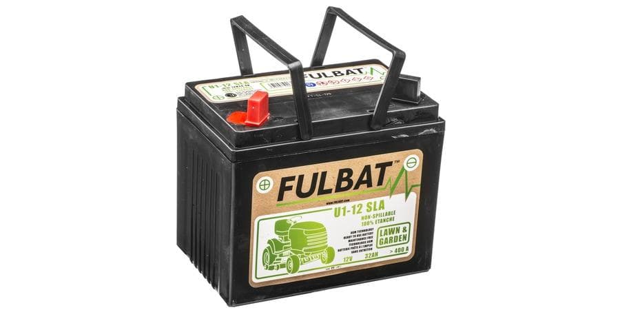 Batéria 12V, U1-12 SLA 32Ah, 400A, bezúdržbová MF AGM, 195x125x176, FULBAT (aktivovaná vo výrobe) 1