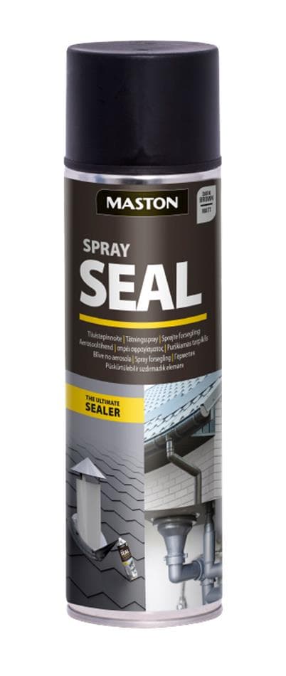 Maston seal tesniaci sprej, vytvára pogumovaný povrch tmavo hnedý 500ml