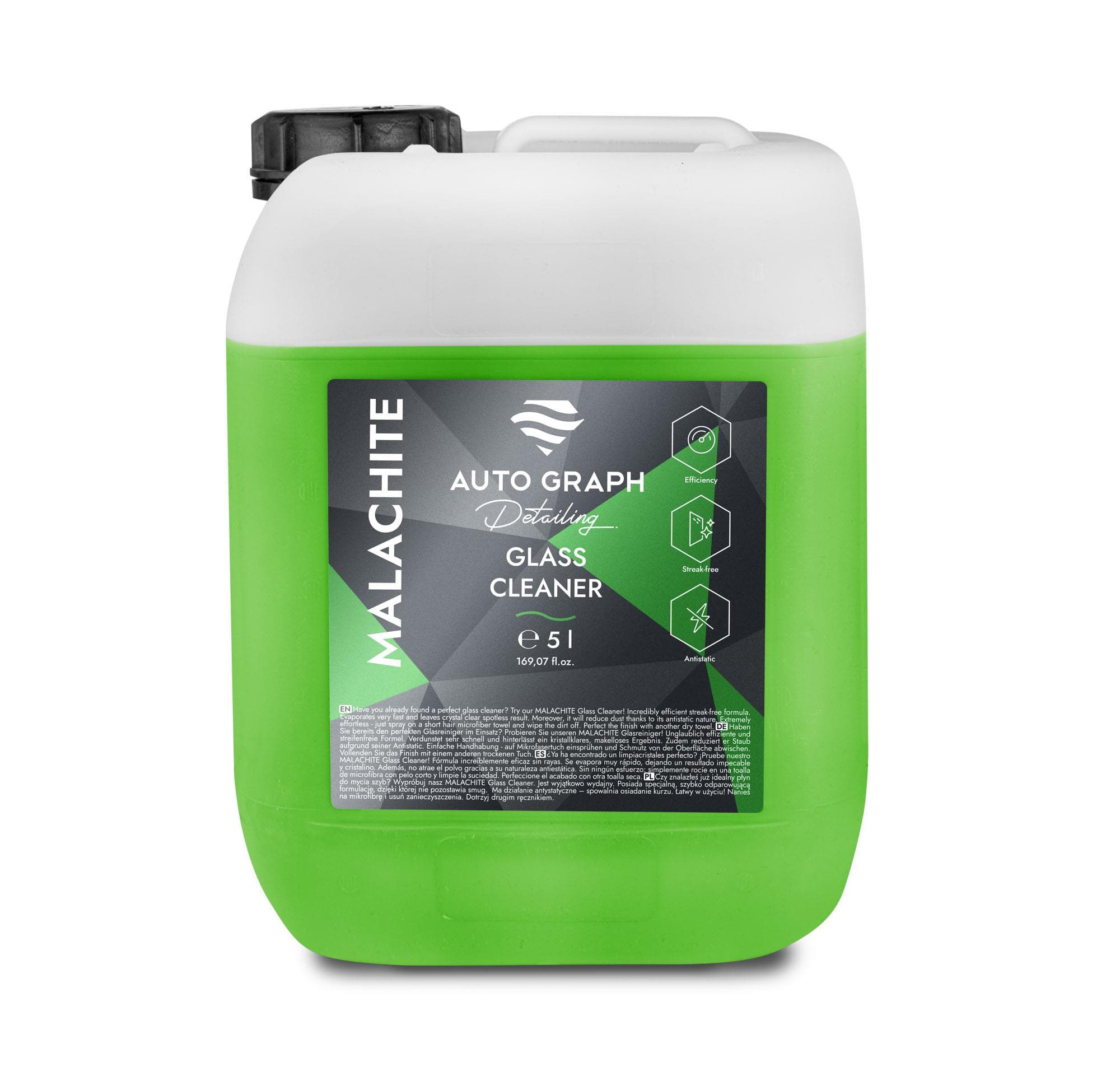 MALACHITE GLASS CLEANER 5L 1