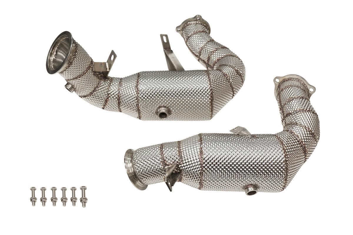 Downpipe Porsche Macan S Turbo 14+ Tepelný štít