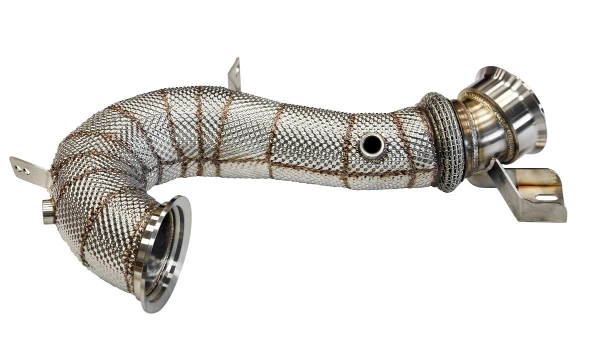Downpipe Mercedes Benz GT50 GT53 GT43 E53 GLE53 CLS53 GLS53 M256 HeatShield 1