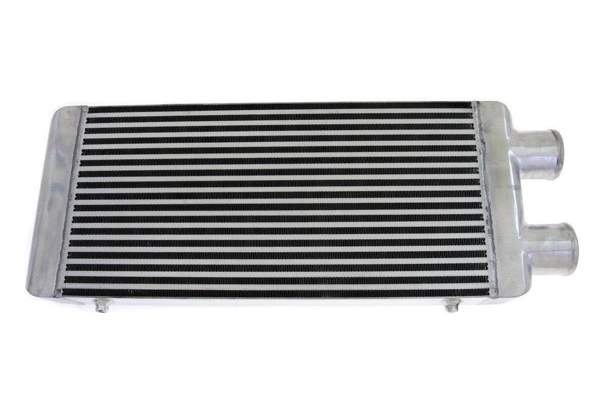 Intercooler 600x300x76 3"výstupy na rovnakej strane, rúrkový s lamelami.