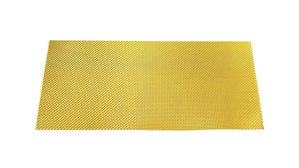Tepelný štít z hliníka Turboworks Gold – 0,5 mm, 30 x 60 cm