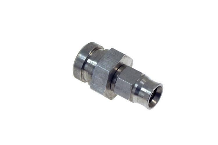 Koncovka hadice z nerezovej ocele, 17 mm, M10 x 1,25