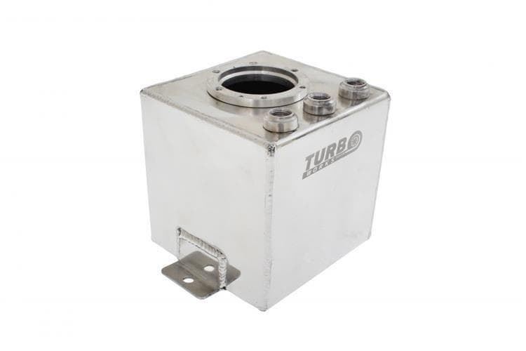 Palivová nádrž Swirl Pot 2 L TurboWorks so vstupom pre čerpadlo, strieborná - MP-ZP-042