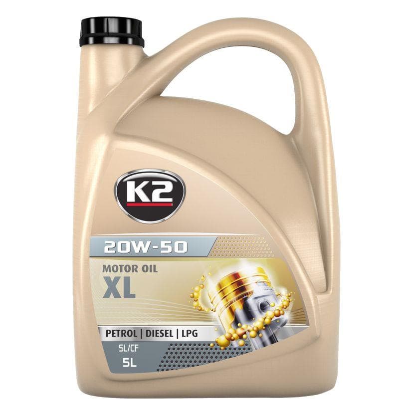 Olej K2 20W-50 XL 5L 1