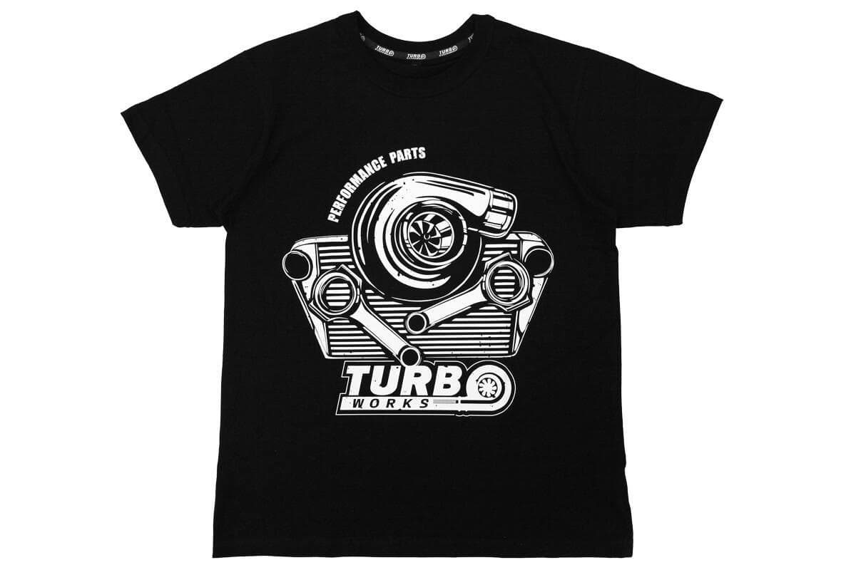 Tričko TurboWorks čierne XL 1