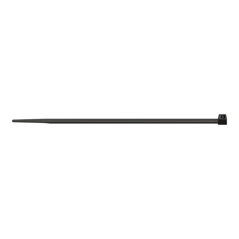 Čierne nylonové pásky 4,8x450mm vrecko (100) 1