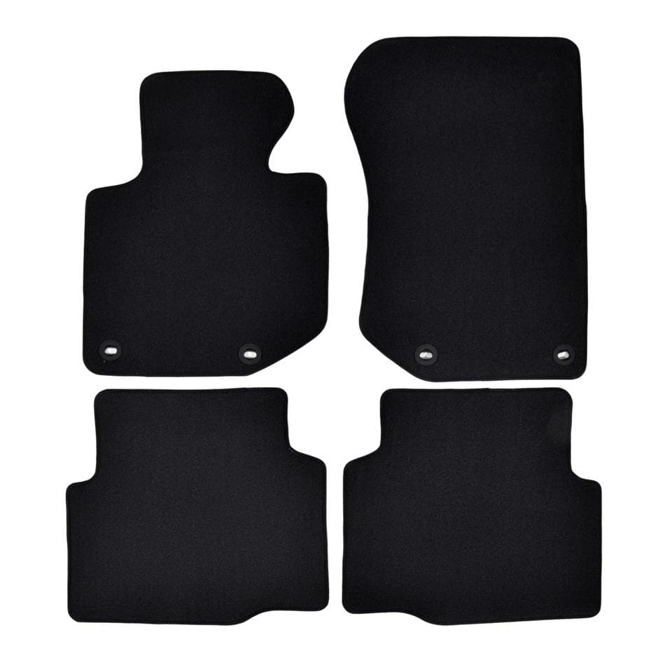 Premium black velúrové autokoberce BMW 3 E36 1990-1998 4ks 1