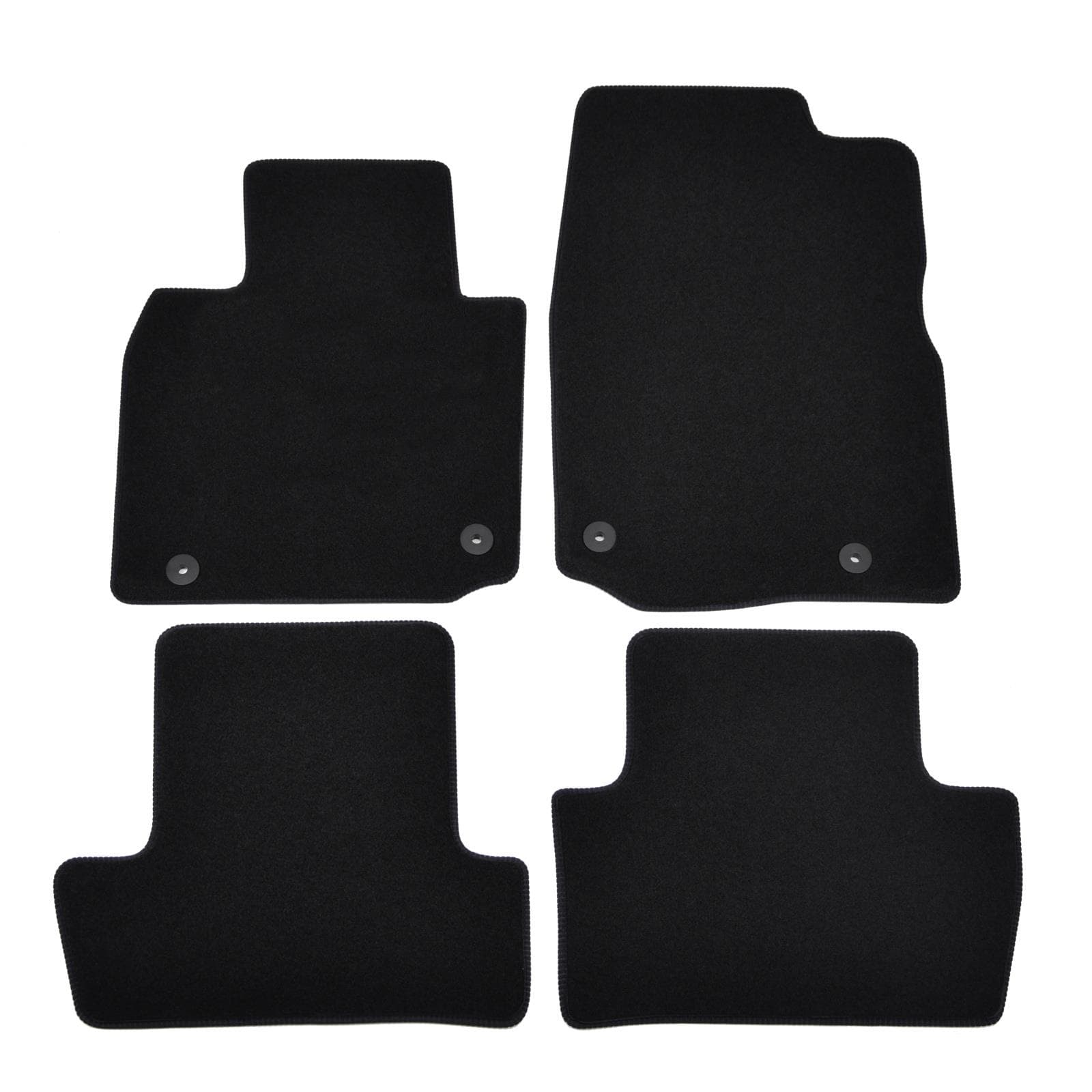 Premium black velúrové autokoberce Mazda MX-30 2021- 4ks