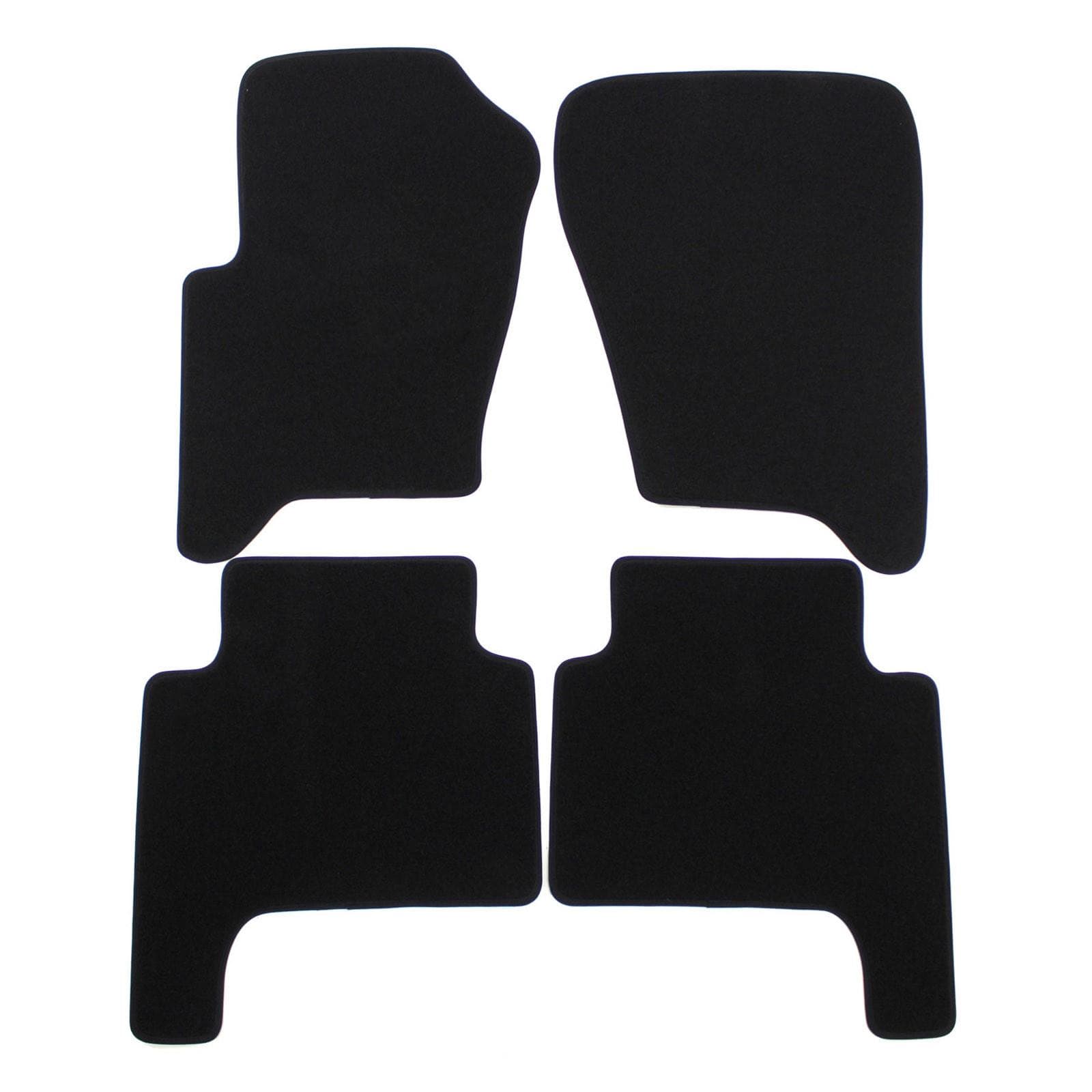 Premium black velúrové autokoberce Land Rover Sport 2005-2012 4ks 1