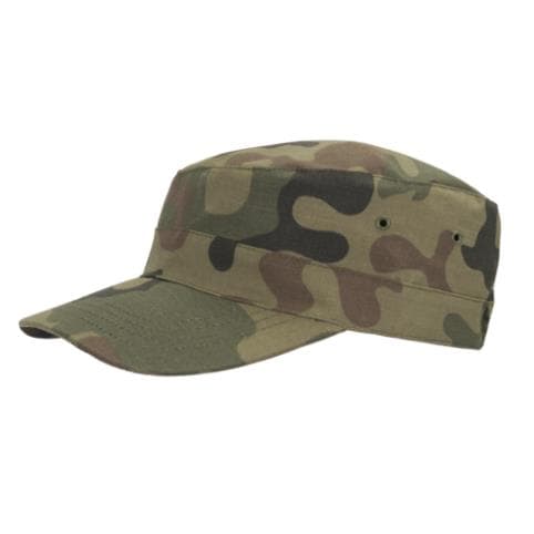 Šiltovka Combat Cap Ripstop - PL Woodland Helikon-Tex PCZ-COM-PR-04-UNI 1