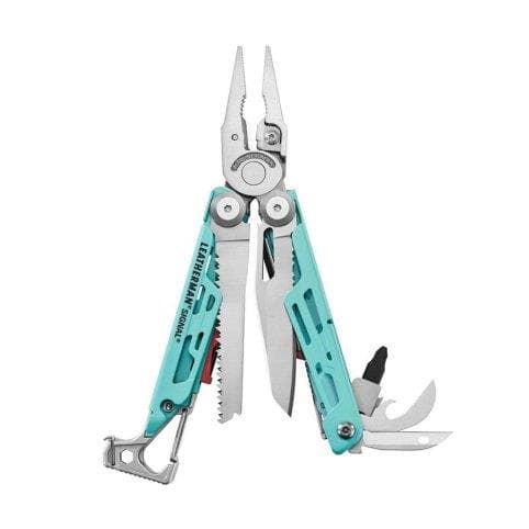 LEATHERMAN SIGNAL AQUA STAINLESS 1