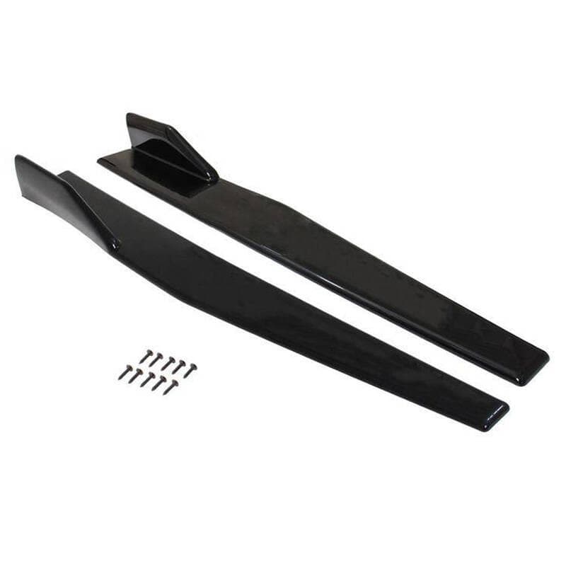 Univerzálny čierny difúzor bočných prahov s krídelkami 75 cm PP-IN-223