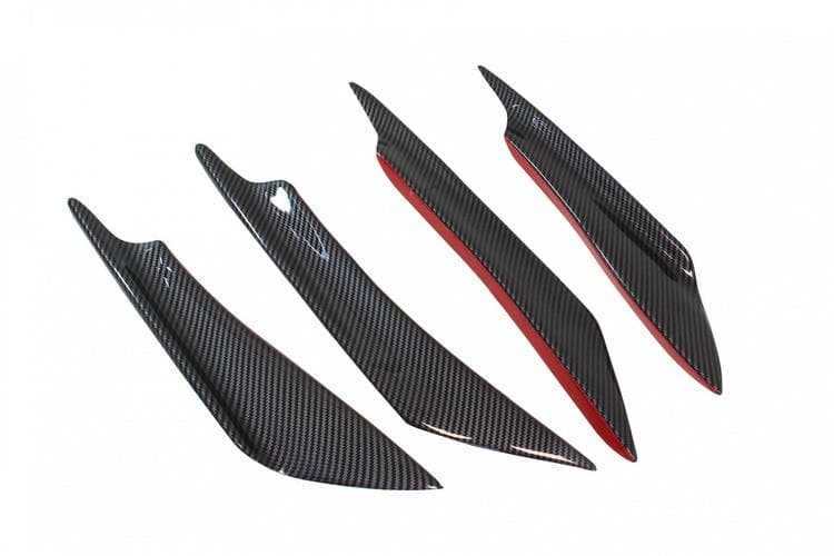 Splitter predného nárazníka Fins Body spojler canards 4 ks PP-IN-234