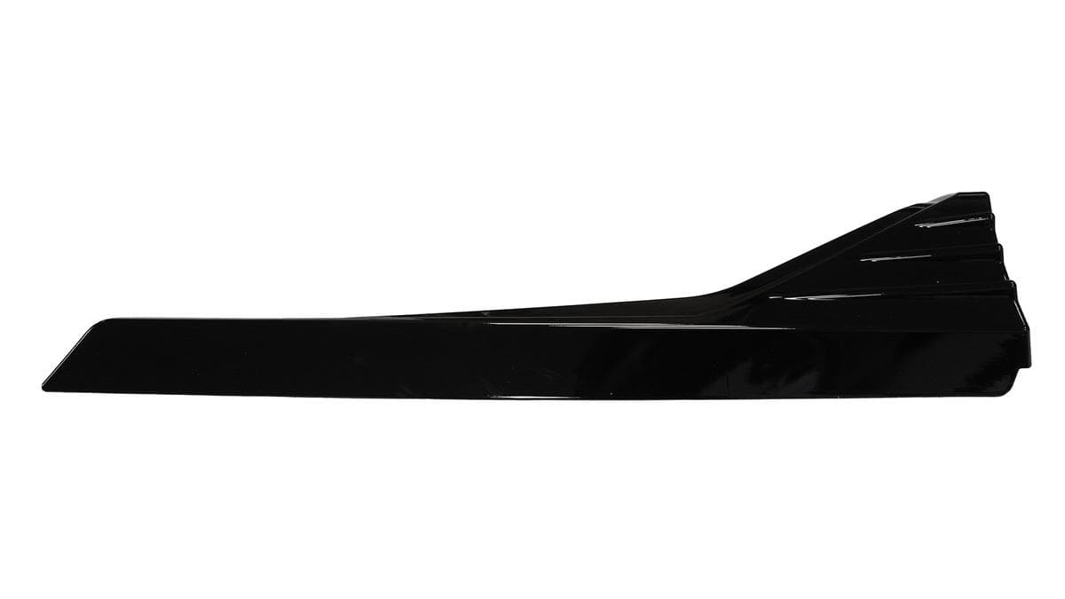 Univerzálny gloss čierny difúzor splitter prahov 76,4 cm pre bočné prahy PP-IN-249