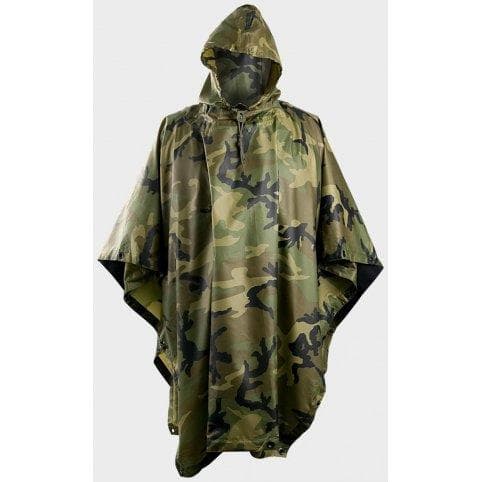 Pončo Ripstop US Woodland, Helikon-Tex