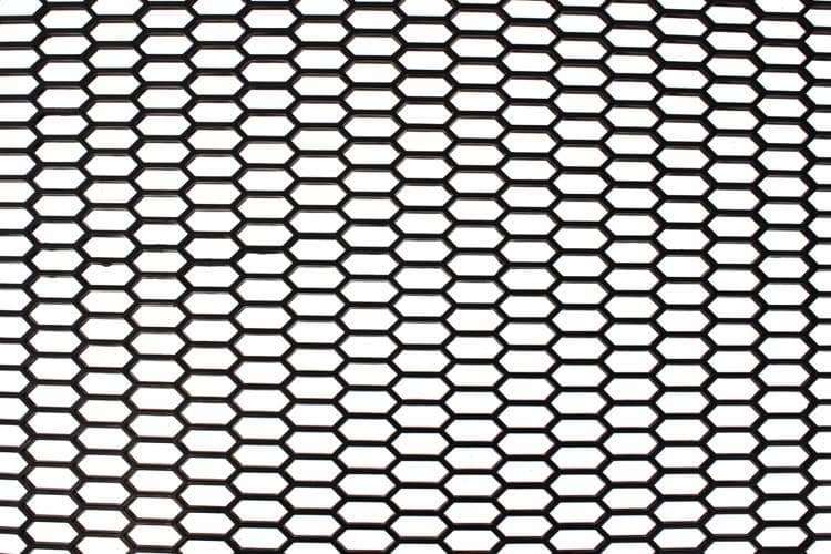 PU sieťková mriežka Honey Comb čierna 120 x 40 cm 28 x 9 mm PRORACING PP-SI-020