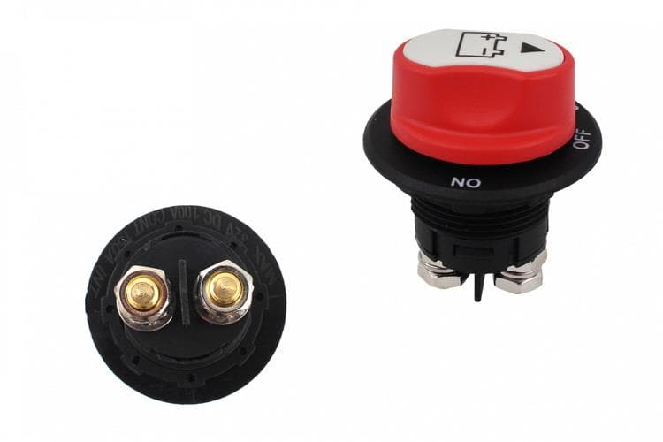 Hlavný vypínač, páčkový mini, 52 V, 150 A, 29 mm 1