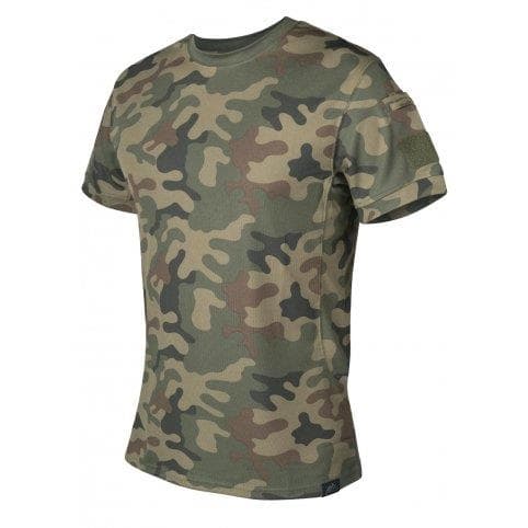 Tričko TACTICAL TOPCOOL PL Woodland, Helikon-Tex 1