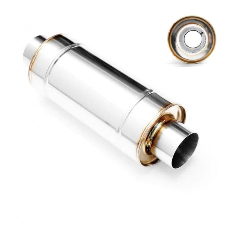 Športový stredný tlmič výfuku 76mm 500mm 1