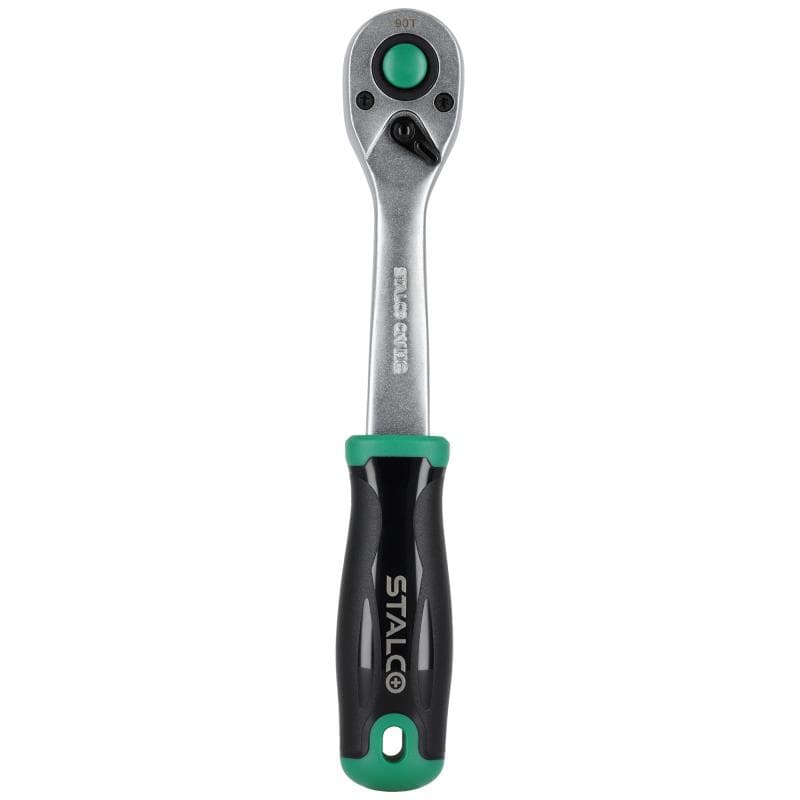 Zahnutá račňa 1/2" 90 zubov 255mm 1