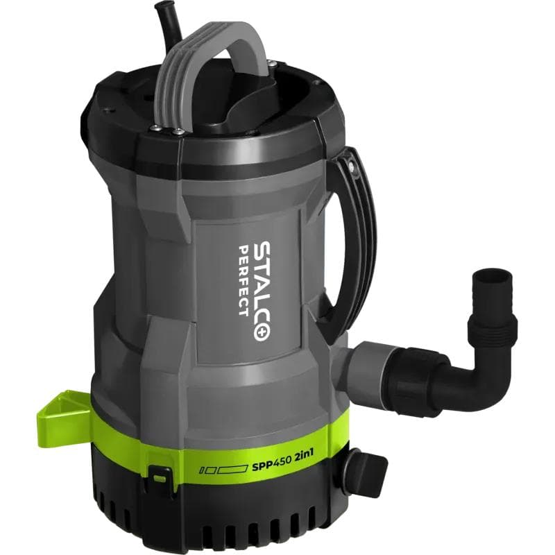 Ponorné čerpadlo na špinavú vodu 2v1 450W SPP250-2in1 STALCO PERFECT S056198656