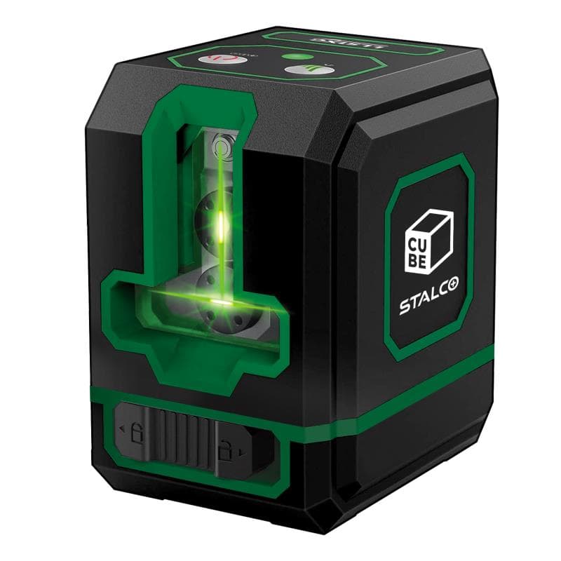 Krížový samonivelačný laser LLS1XG CUBE zelený STALCO S058597006